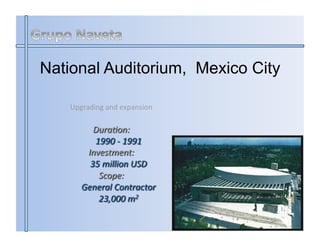 National Auditorium, Mexico City
 