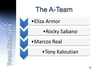 The A-TeamTeam Members