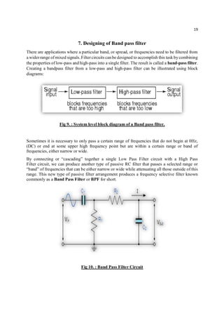 Project report on RF Filter Design | PDF