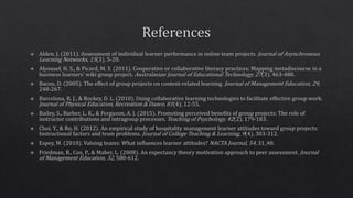 Using the RIDE Model for Group Projects