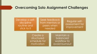Group Projects v/s Solo Project: How to Navigate Both | PDF