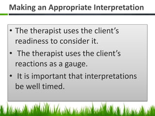 Psychoanalytic Therapy | PPTX