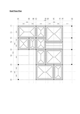Roof Floor Plan
 