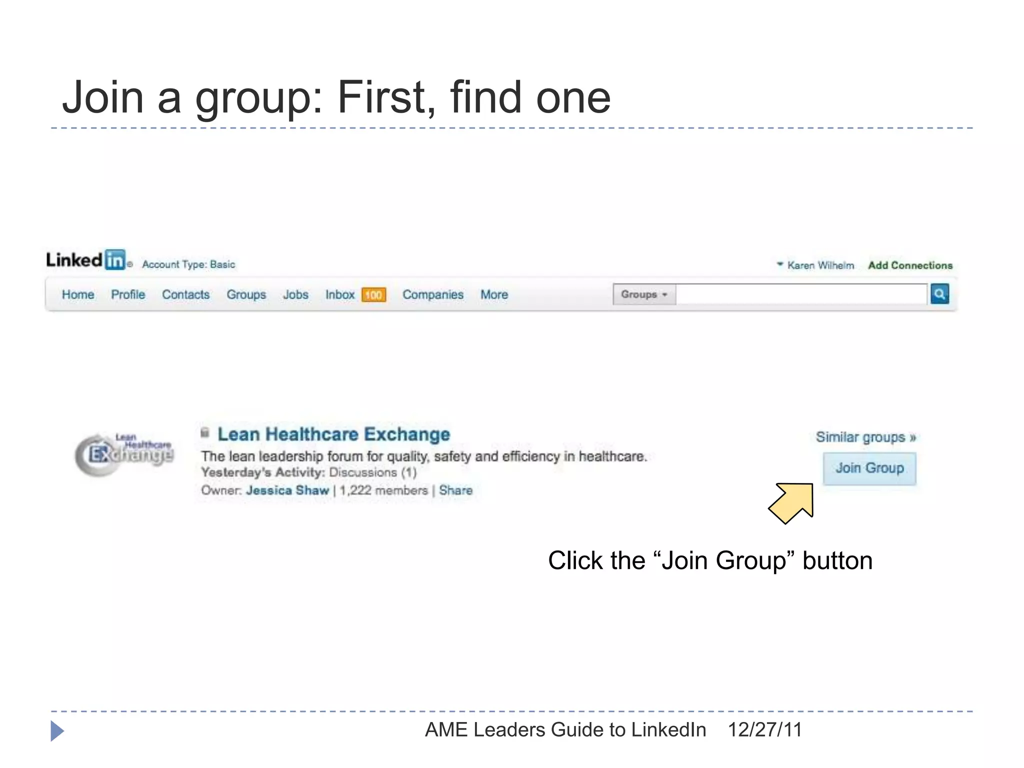 Fundamentals of LinkedIn Groups | PPTX | Social Networking | Internet