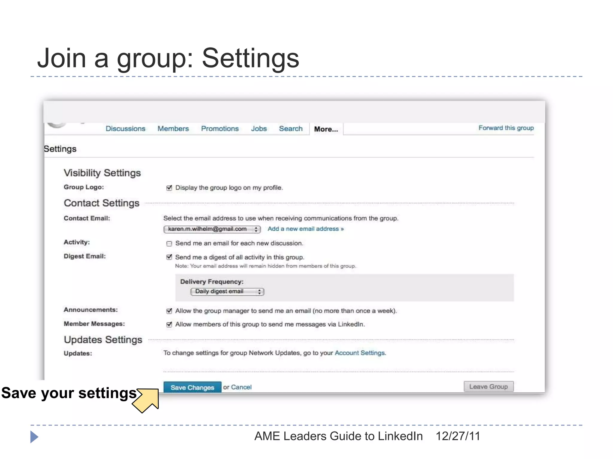 Fundamentals of LinkedIn Groups | PPTX | Social Networking | Internet