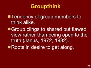 Groups & Leadership