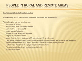 Higher incidence of diabetes