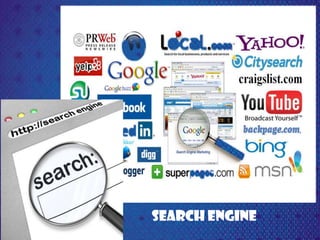 Search engine
 