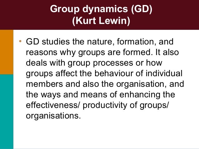 kurt lewin group dynamics ppt kurt lewin group dynamics ppt