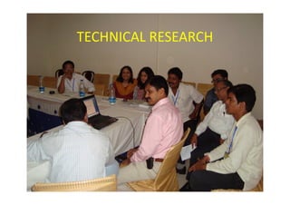 TECHNICAL RESEARCH
 