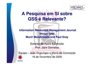 Bp Gss Computer System Group Support Systems - GSS | PDF