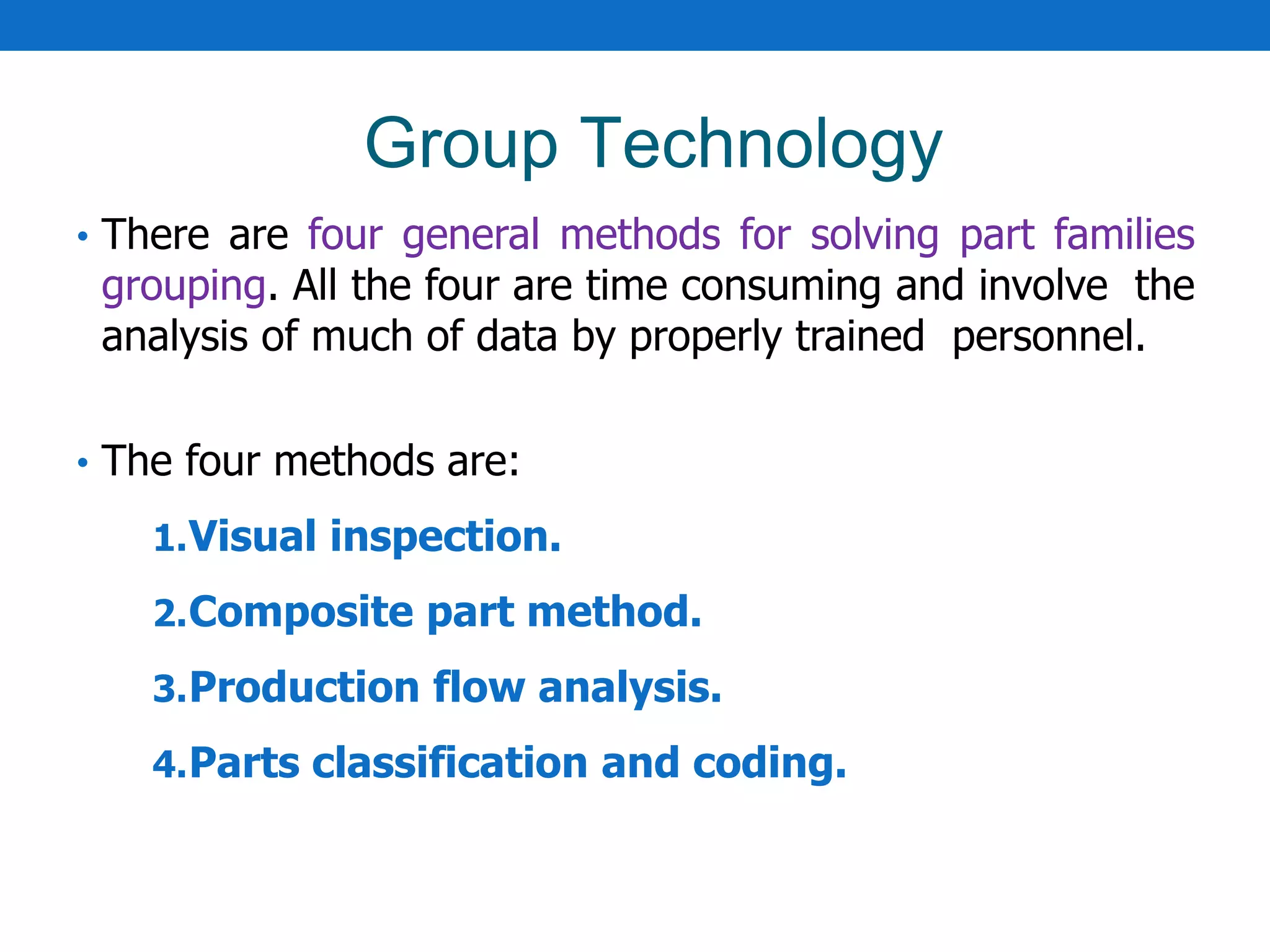 Group technology | PPTX