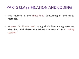Comprehensive Overview of Group Technology and Part Family ...