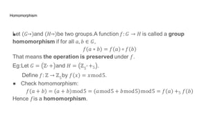 The ppt on group theory of discrete mathematics | PPTX
