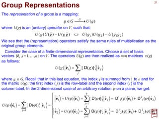 21
2017
MRT
The length (or norm) of a vector x in an inner product space Vn, is defined to be:
),( xxx =
Two vectors x,y∈V are said to be orthogonal if:
0=yx
whereas the cosine of the angle between two vectors x and y is defined to be:
yx
yx ),(
cos =θ
Inner product spaces have very interesting features because the scalar product
provides a natural link between the vector space V and its dual space V.
~
while a set of vectors {xi} are said to be orthonormal if:
j
ii
j
yx δ=
for all i, j.
A familiar set of orthonormal vectors in ordinary three-dimensional Euclidean space is
the basis vectors {x, y, z}, {êx,êy,êz}, or {i,j,k}.ˆ ˆ ˆ
Norm of a Vector and Orthogonality
ˆ ˆ ˆ
 
