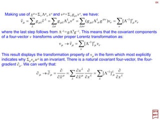84
323
eee),,(e)( JiJiJii
RT γβα
γβα −−−•−
== andPa
a
2017
MRT
The symmetry group of the three-dimensional Euclidean group E3 can be analyzed by
the same methods introduced beforehand for E2. The group E3 consists of translations
{T3: T(a)}, rotations {SO(3): R(α,β,γ)}, and all their products in three-dimensional
Euclidean space. The generators of the group are {P: P1, P2, P3} for translations, and {J:
J1, J2, J3} for rotations. We have, as usual:
From the previous study of SO(3) and E2, the following will also hold for E3. The Lie
algebra of the group E3 is specified by the following set of commutation relations:
∑∑ ===
m
m
mkk
m
m
mkkk PiJPJiJJPP lllll εε ],[],[,0],[ and
where ε klm is the three-dimensional totally antisymmetric unit tensor. The group of
translations T3 forms an invariant subgroup of E3, and the following identities hold:
)()( 11
aa TRTRPRRPR
j
j
j
ki == −−
∑ and
where ai =ΣjRi
j a j for all rotations R(α,β,γ). The general group element g∈E3 can always
be written as:
),,()( γβαRTg a=
or as:
),,()()0,,( 3 γβαθϕ RTRg a=
where a3 =aê3.
 
