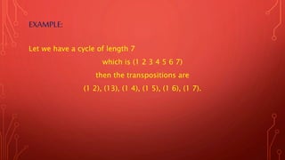 Group theory and linear algebra | PPTX