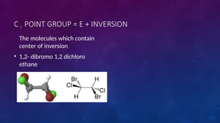 point group group theory inorganic chemistry | PPTX | Chemistry | Science
