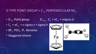 point group group theory inorganic chemistry | PPTX | Chemistry | Science