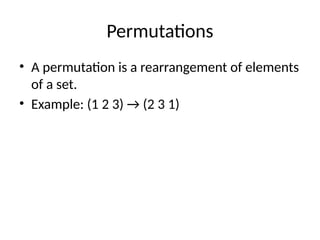 Permutation Group Example Group_Theory_Presentation.pptx related . | PPTX