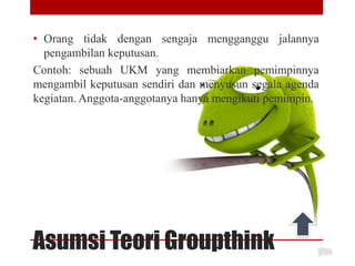 Groupthink Theory | PPTX