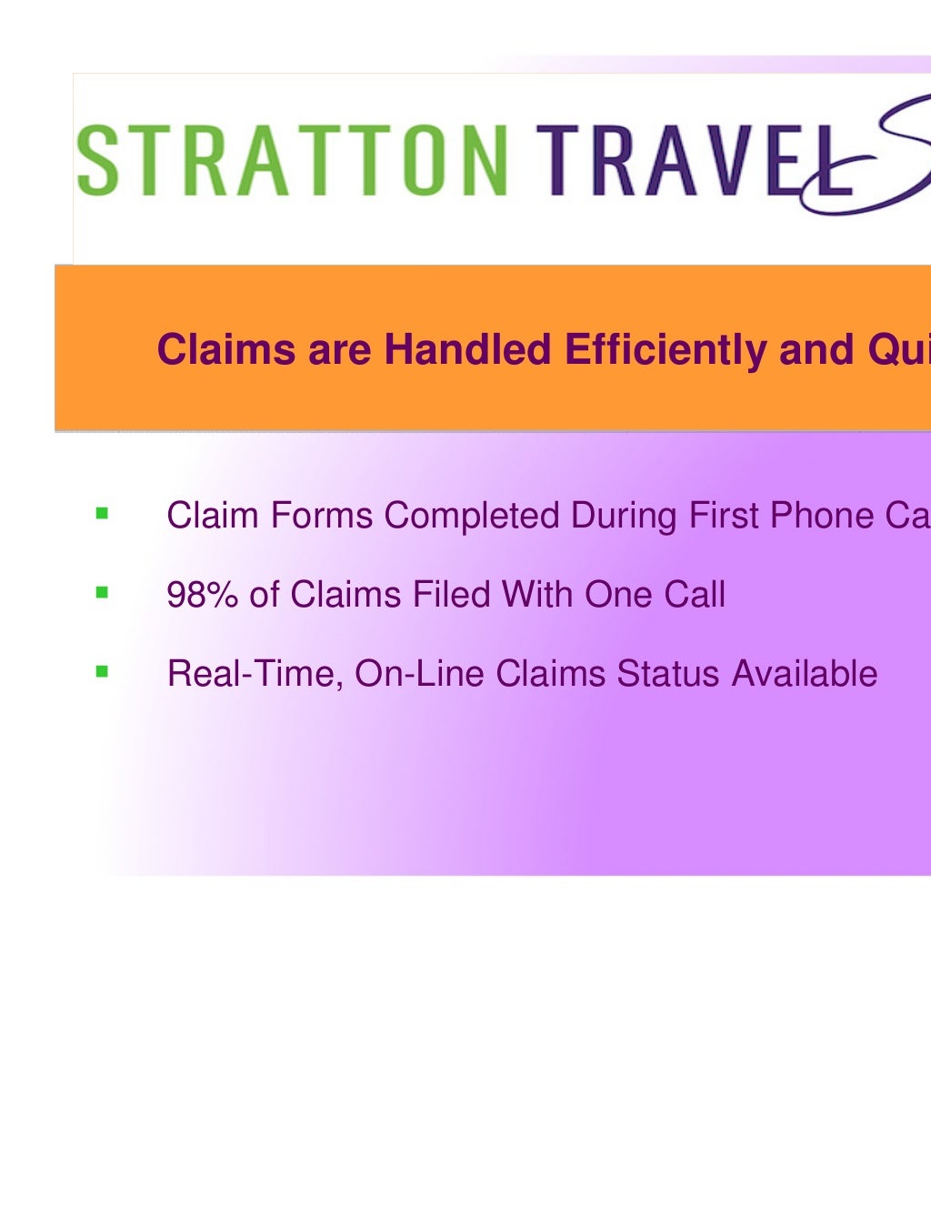 Group Travel Insurance Presentation