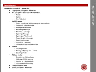 Group Wise Web Access