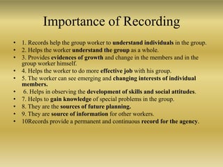 Group work in action. recording and evaluation | PPTX