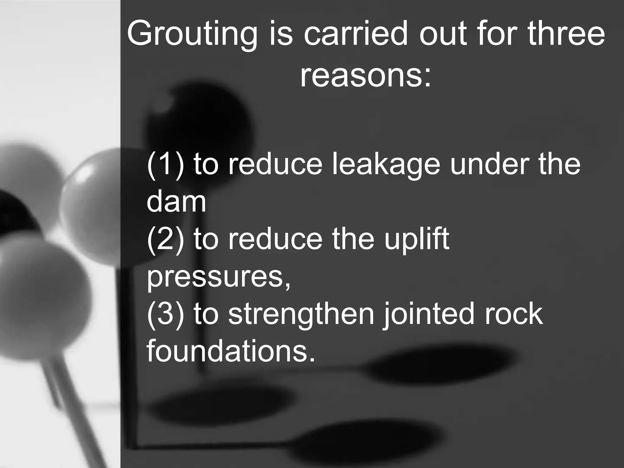 Grout curtain | PPTX