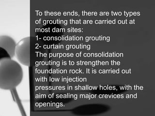 Grout curtain | PPTX