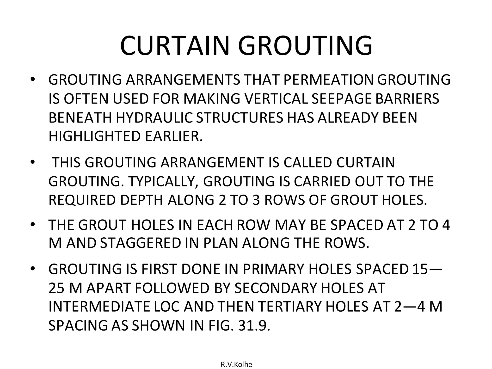 Grouting Methods | PDF