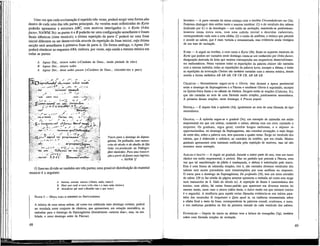 Uma vez que cada exclamação é repetida três vezes, poderá surgir uma forma aba
dentro de cada uma das três partes principais. As versões mais sofisticadas do Kyrie
poderão apresentar a estrutura ABC, com motivos interligados (v. o Kyrie Orbis
factor, NAWM 3b): as partes AeB poderão ter uma configuração semelhante e frases
finais idênticas (rima musical); a última repetição da parte C poderá ter uma frase
inicial diferente ou ser desenvolvida através da repetição da frase inicial, cuja última
secção será semelhante à primeira frase da parte A. De forma análoga, o Agnus Dei
poderá obedecer ao esquema ABA, embora, por vezes, seja usada a mesma música em
todas as partes:
A Agnus Dei... misere nobis («Cordeiro de Deus... tende piedade de nós»)
B Agnus Dei... misere nobis
A Agnus Dei... dona nobis pacem («Cordeiro de Deus... concedei-nos a paz»).
v u cem
. - -- " ' * > '• -~
"'•""•'i. -n f
*•''*>' '
X . "lí LJU2—' -JUUÍCT .X£r-- i rrrwi fim
•:;
. ; •.- t <í -i •
*
< íí-^í." *
.. . J .A At
*. Tiít>i«n fcir-xn -CTJ, l~ •.•;'..«*?.,
r v
, . 4 . ». * • •*' , * »- .-*t-V"
'•„'.. Ç tlmcmr—-tef aUfcru—• Véiní'-'D«s» '
» f
.-**•. 'I .... !• .•::A.t* -
onamccrinftte-
Tracto para o domingo da Septua-
gésima, De profundis, num manus-
crito do século ix da abadia de São
Galo (re-produzido da Paléogra-
phie musicale). Para uma transcri-
ção a partir defontes mais legíveis,
v. NAWM If
O Sanctus divide-se também em três partes; uma possível distribuição do material
musical é a seguinte:
A Sanctus, sanctus, sanctus («Santo, santo, santo»)
B Pleni sunt caeli et terra («Os céus e a terra estão cheios»)
B' Benedictus qui venit («Bendito seja o que vem»)
NAWM 3 — MISSA PARA O DOMINGO DA SEPTUAGÉSIMA
A música de uma missa solene, tal como era celebrada num domingo comum, poderá
ser estudada neste conjunto de cânticos, que apresentam, em notação neumática, as
melodias para o domingo da Septuagésima (literalmente «setenta dias», mas, na rea-
lidade, o nono domingo antes da Páscoa).
68
INTROITO — A parte cantada da missa começa com o introito Circumdederunt me (3a).
Podemos distinguir dois estilos neste e noutros introitos: (1) o do versículo dos salmos
(indicado por S.) e da doxologia — um estilo de recitação, mantendo-se predominan-
temente numa única nota, com uma subida inicial e descidas cadenciáis,
correspondendo cada nota a uma sílaba; (2) o estilo da antífona, a música que precede
e sucede ao salmo, que é mais variada e ornamentada, mas evidencia ainda vestígios
de um tom de recitação.
KYRIE — A seguir ao introito, o coro canta o Kyrie (3b). Entre os suportes musicais do
Kyrie que podem ser cantados neste domingo conta-se um conhecido por Orbisfactor,
designação derivada da letra que outrora correspondia aos respectivos desenvolvimen-
tos melismáticos. Nesta variante todas as repartições da palavra eleison são cantadas
com a mesma melodia; todas as repartições da palavra kyrie, excepto a última, e todas
as repetições da invocação Christe são também cantadas com a mesma música, donde
resulta a forma melódica AB AB AB, CB CB CB, AB AB AS.
COLECTAS — Normalmente seguir-se-ia o Gloria, mas durante a época penitencial
entre o domingo da Septuagésima e a Páscoa o exultante Gloria é suprimido, excepto
na Quinta-Feira Santa e no sábado de Aleluia. Surgem então as orações (Colectas, 3c),
que são cantadas ao som de uma fórmula muito simples, praticamente monotónica.
A primeira dessas orações, neste domingo, é Preces populi.
EPÍSTOLA — É depois lida a epístola (3d), igualmente ao som de uma fórmula de tipo
monotónico.
GRADUAL — A epístola segue-se o gradual (3e), um exemplo de salmodia em estilo
responsorial em que um solista, cantando o salmo, alterna com um coro, cantando o
responso. Os graduais, regra geral, contêm longos melismas, e o Adjutor in
opportunitatibus, no domingo da Septuagésima, não constitui excepção; o mais longo
de entre eles, sobre a palavra non, tem quarenta e quatro notas. Surge no versículo dos
salmos, que é elaborado e solístico, ao contrário do introito, que era citado. Muitos
graduais apresentam uma estrutura unificada pela repetição de motivos, mas tal não
acontece neste exemplo.
ALELUIA E TRACTO — A seguir ao gradual, durante a maior parte do ano, vem um outro
cântico em estilo responsorial, o aleluia. Mas no período que precede a Páscoa, uma
vez que tal manifestação de júbilo é inadequada, o aleluia é substituído pelo tracto.
Esta é uma forma de salmodia simples, isto é, são cantados diversos versículos dos
salmos sem serem precedidos nem interrompidos por uma antífona ou responso.
O tracto para o domingo da Septuagésima, De profundis (3f), tem um texto extraído
do salmo 129 (o fac-símile da página anterior apresenta a melodia tal como esta surge
num manuscrito de S. Galo do século rx). A repetição de frases é característica dos
tractos; com efeito, há certas frases-padrão que aparecem em diversos tractos do
mesmo modo, neste caso o oitavo (além deste, o único modo em que existem tractos
é o segundo). A tendência para repetir certas fórmulas evidencia-se nos inícios para-
lelos dos versículos Si iniquitates e Quia apud te, na cadência ornamentada sobre
a sílaba final a meio da frase, correspondente às palavras exaudí, orationem, e tuam,
e nos melismas paralelos no fim da primeira metade de cada versículo dos salmos.
EVANGELHO — Depois do tracto ou aleluia vem a leitura do evangelho (3g), também
sobre uma fórmula simples de recitação.
69
 