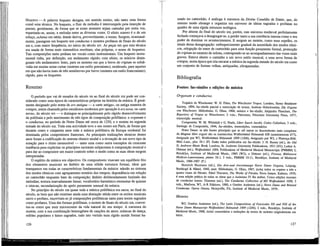 HoQUETO — A palavra hoqueto designa, em sentido estrito, não tanto uma forma
comó uma técnica. No hoqueto, o fluir da melodia é interrompido pela inserção de
pausas, geralmente, de forma que as notas ausentes sejam cantadas por outra voz,
repartindo-se, assim, a melodia entre as diversas vozes. O efeito sonoro é o de um
soluço, ochetus em latim, donde deriva, provavelmente, o termo. Surgem, ocasional-
mente, passagens em hoqueto nos conductus e motetes profanos de finais do século
xm e, com maior freqüência, no início do século xrv. As peças em que esta técnica
era usada de forma mais sistemática recebiam, elas próprias, o nome de hoquetos.
Tais composições tanto podiam ser vocais como instrumentais. Um hoqueto instru-
mental tinha, por definição, um andamento rápido; com efeito, os teóricos distin-
guiam três andamentos: lento, para os motetes em que a breve do triplum se subdi-
vidia em muitas notas curtas (motetes em estilo petroniano); moderado, para aqueles
em que não havia mais de três semibreves por breve (motetes em estilo franconiano);
rápido, para os hoquetes.
Resumo
O período que vai de meados do século xn ao final do século xm pode ser con-
siderado como uma época de características próprias na história da música. E geral-
mente designado pelo nome de ars antiqua — a «arte antiga», ou antiga maneira de
compor, assim chamada pelos estudiosos modernos por oposição à ars nova, ou «arte
nova», do século xrv — e distingue-se principalmente pelo rápido desenvolvimento
da polifonia e pelo nascimento de três tipos de composição polifónica: o organum e
o conductus, no período de Notre Dame até cerca de 1250, e o motete na segunda
metade do século xm. Toda esta actividade teve o seu centro em París, de forma que
durante cento e cinqüenta anos toda a música polifónica da Europa ocidental foi
dominada pelos compositores franceses. As principais realizações técnicas destes
anos foram a codificação do sistema rítmico modal e a invenção de um novo tipo de
notação para o ritmo mensurável — tanto uma como outra exemplos da crescente
tendência para explicitar os princípios racionais subjacentes à composição musical e
para dar ao compositor um maior controle sobre o modo como as suas obras surgem
interpretadas.
O espírito da música era objectivo. Os compositores visavam um equilíbrio frio
dos elementos musicais no âmbito de uma sólida estrutura formal, ideal que
transparece em todas as características fundamentais da música: adesão ao sistema
dos modos rítmicos com agrupamento ternário dos tempos; dependência em relação
ao cantochão enquanto base da composição; âmbito deliberadamente hmitado das
melodias; textura marcadamente linear; vocabulário harmónico elementar de quintas
e oitavas; secundarização do apelo puramente sensual da música.
No princípio do século xm quase toda a música polifónica era sacra; no final do
século, se bem que não existisse ainda uma distinção nítida entre os estilos musicais
sacro e profano, escreviam-se já composições polifónicas tanto para textos sagrados
como profanos. Uma das formas polifonias, o motete de finais do século xm, conver-
teu-se como que num microcosmo da vida natural do seu tempo. A estrutura do
motete, com a sua combinação heterogénea de canções de amor, músicas de dança,
refrões populares e hinos sagrados, tudo isto vertido num rígido molde formal ba-
126
seado no cantochão, é análoga à estrutura da Divina Comédia de Dante, que, do
mesmo modo abrange e organiza um universo de idéias sagradas e profanas no
quadro de uma rígida estrutura teológica.
Por alturas do final do século xm, porém, este universo medieval perfeitamente
fechado começava a desagregar-se, a perder tanto a sua coerência interna como o seu
poder de dominar os acontecimentos. E surgem no motete, como num espelho, os
sinais dessa desagregação: enfraquecimento gradual da autoridade dos modos rítmi-
cos, relegação do tenor de cantochão para uma função puramente formal, promoção
do triplum ao estatuto de solista, contrapondo-se ao acompanhamento das vozes mais
graves. Estava aberto o caminho a um novo estilo musical, a uma nova forma de
compor, numa época que iria encarar a música da segunda metade do século xm como
um conjunto de formas velhas, antiquadas, ultrapassadas.
Bibliografia
Fontes: fac-símiles e edições de música
Organum e conductus
Tropário de Winchester: W. H. Frère, The Winchester Troper, Londres, Henry Bradshaw
Society, 1894, fac-símile parcial e transcrição de textos; Andreas Holschneider, Die Organa
von Winchester, Hildesheim, G. Olms, 1968, música e fac-símile; Alejandro Planchart, The
Repertory of Tropes at Winschester, 2 vols., Princeton, Princeton University Press, 1977,
transcrição musical.
Compostela: W. M. Whitehill e G. Prado, Liber Sancti Jacobi, Codex Calixtinus, 3 vols.,
Santiago de Compostela, 1944, fac-símiles, transcrições, comentários.
Notre Dame: as três fontes principais que se crê serem os descendentes mais completos
do Magnus liber organi são os manuscritos Wolfenbüttel Helmstedt 628 (anteriormente 677),
designado por Wl, Wolfenbüttel Helmstedt 1099 (1206), designado por W2, e Florença-Bibl.
Med.-Laur., plut. 29.1 (F). Estão todos publicados em fac-símile: J. H. Baxter (éd.), An Old
St. Andrews Music Book, Londres, St. Andrews University Publications, 1931 (NI); Luther A.
Dittmer (éd.), Wolfenbüttel 1099, Publications of Medieval Musical Manuscripts (PMMM) 2,
Brooklyn, Institute of Medieval Music, 1960 (W2), e Dittmer (éd.), Firenze, Biblioteca
Mediceo-Laurenziana, plúteo 29.1, 2 vols., PMMM 10-11, Brooklyn, Institute of Medieval
Music, 1966-1967 (F.).
Heinrich Husmann (éd.), Die drei-und vierstimmige Notre Dame Organa, Leipzig,
Breitkopf & Hãrtel, 1940, reed. Hildesheim, G. Olms, 1967, inclui todos os organa a três e
quatro vozes de Pérotin. Ethel Thurston, The Works of Pérotin, Nova Iorque, Kalmus, 1970,
é uma edição prática de todas as obras que o Anónimo IV lhe atribui. Como edições recentes
de conductus temos: Thurston (éd.), The Conductus Collection of MS Wolfenbüttel 1099, 3
vols., Madison, Wl, A-R Editions, 1980, e Gordon Anderson (ed.), Notre Dame and Related
Conductus. Opera Omnia, Henryville, PA, Institute of Medieval Music, 1979-.
Motetes
W2: Gordon Anderson (ed.), The Latin Compositions of Fascicules VII and VIII of the
Notre Dame Manuscript Wolfenbüttel Helmstedt 1099 (1206), 2 vols., Brooklyn, Institute of
Medieval Music, 1968, inclui comentários e traduções de textos de motetes originalmente em
latim.
127
 