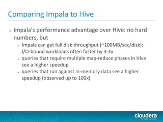 Cloudera Impala: A Modern SQL Engine for Apache Hadoop | PDF