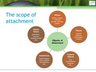 The scope of
attachment
 