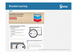 Branded Learning

The Learning Box Pty Ltd - Exclusive Australian Reseller of Grovo.com

 