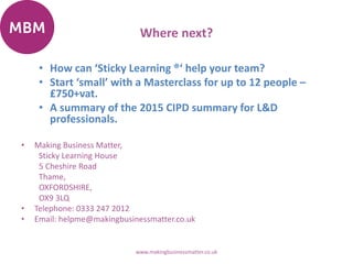 What do we do?
A typical People Development programme with a supplier to the big
four UK supermarkets consists of a combination of the items that helps
suppliers to achieve their business objectives.
Try our popular
Category Management Academy
 