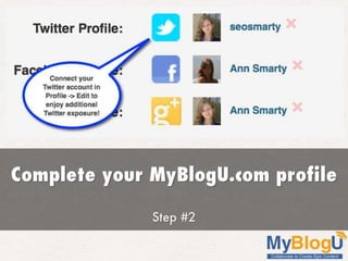Grow Twitter Presence with MyBlogU