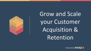 Grow and Scale
your Customer
Acquisition &
Retention
Powered by
 