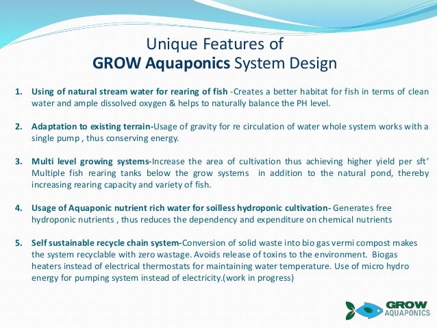 Grow aquaponics brief