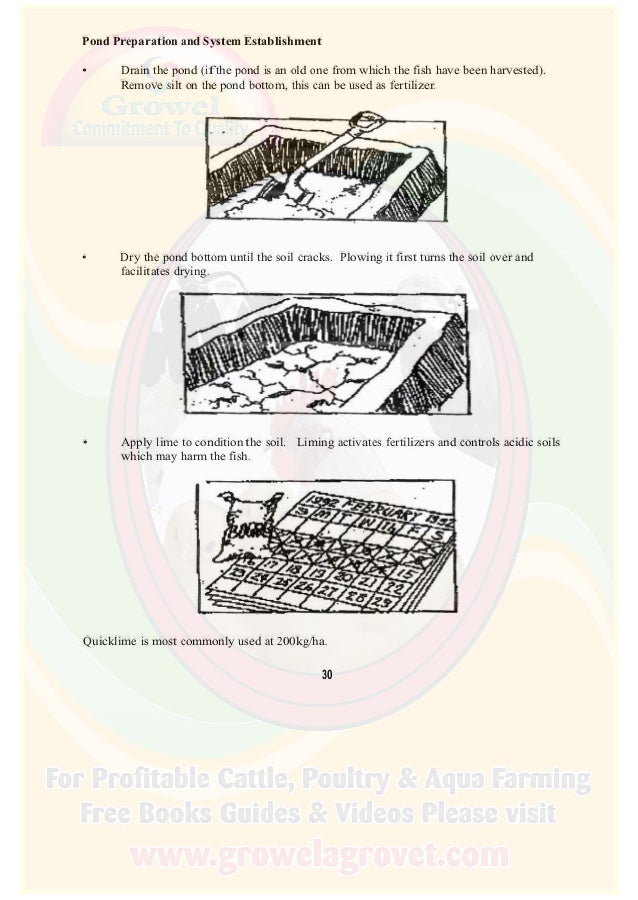 Growel Guide to Fish Ponds Construction & Management