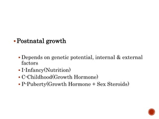 Growh charts by praman | PPTX