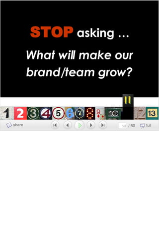 Growing A Brand Growing A Team