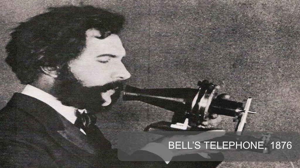 BELL’S TELEPHONE, 1876