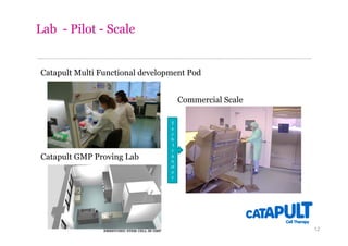 Growing a uk cell therapy industry delivering health & wealth ...
