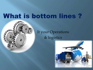Growing bottom lines | PPTX