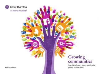 Growing
communities
How charity leaders govern social media
globally to thrive online#NfPSocialMedia
 