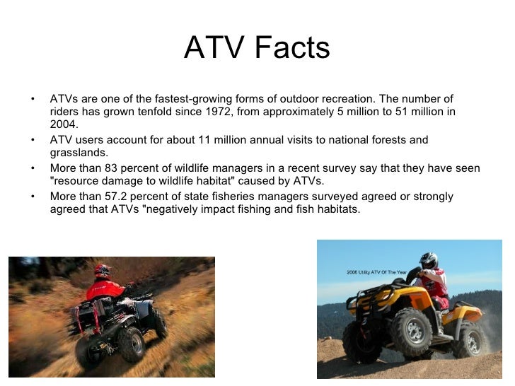 Growing Concern Of Atv Use At The County Level