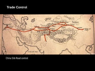 China Silk Road control
Trade Control
 