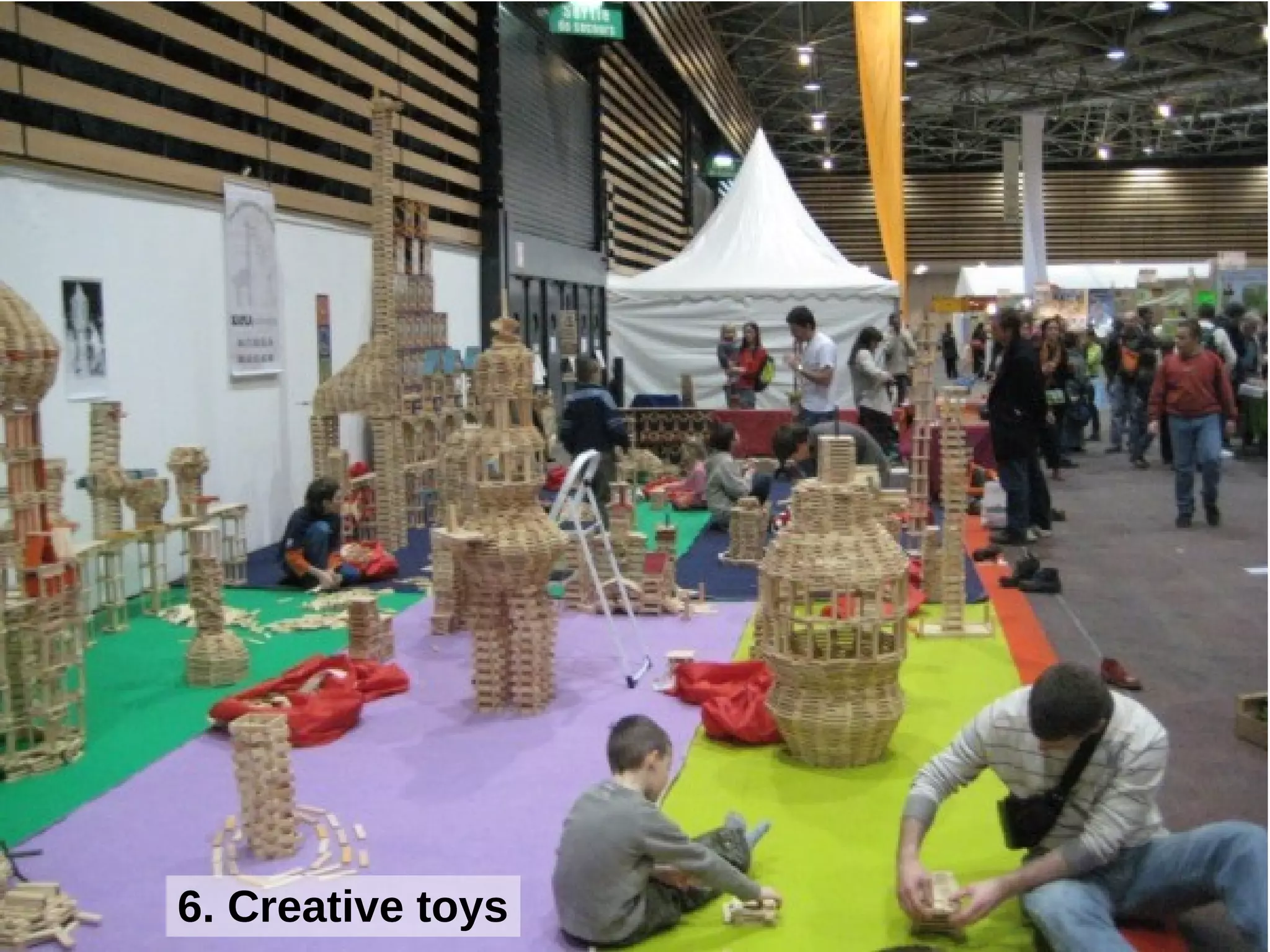 6. Creative toys
 